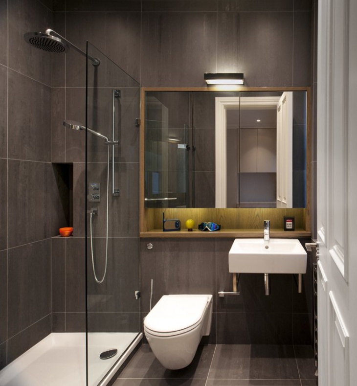 small shower bathroom design