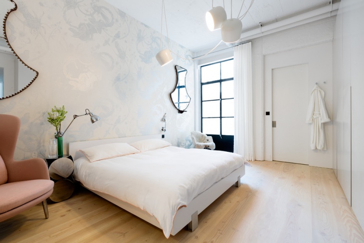 feminine loft bedroom designs 