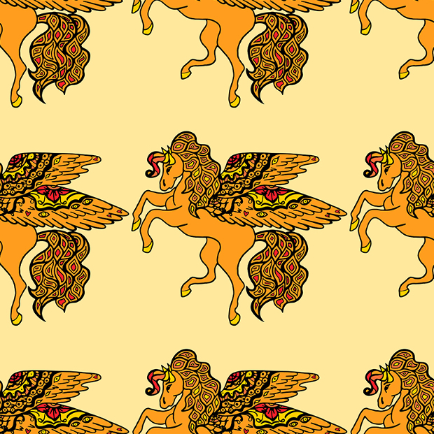 high resolution horse pattern
