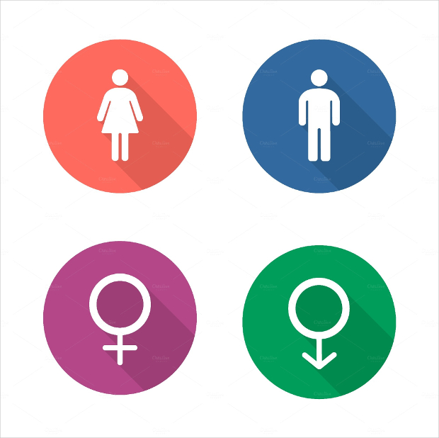 gender symbol icons