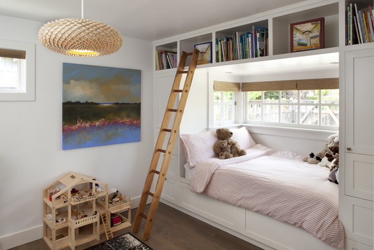 kids beds with storage space 