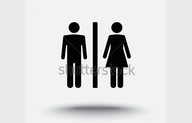 male and female sign icon