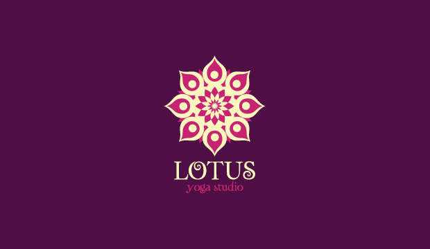 lotus yoga studio logo