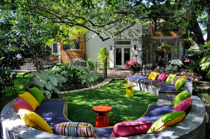 creative outdoor seating