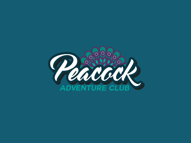 peacock adventure club logo