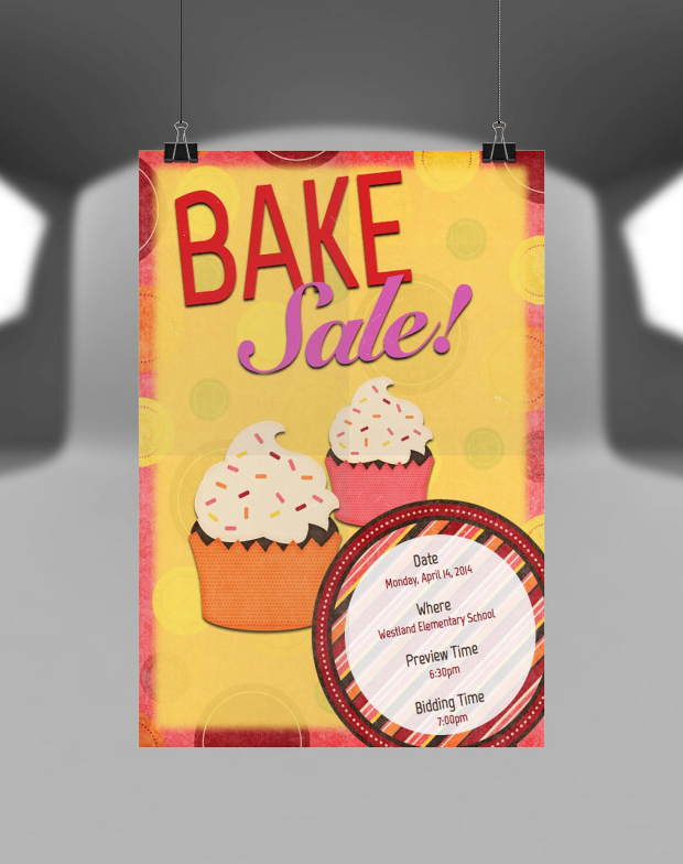 Personalized Bake Sale Flyer