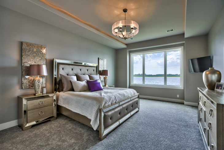 lakeside gray bedroom idea 
