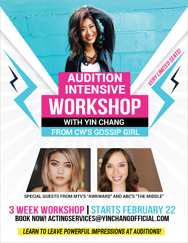 Simple Flyer for audition