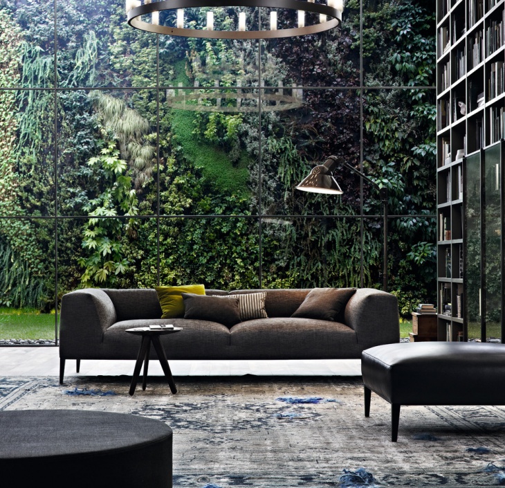best wall garden living room