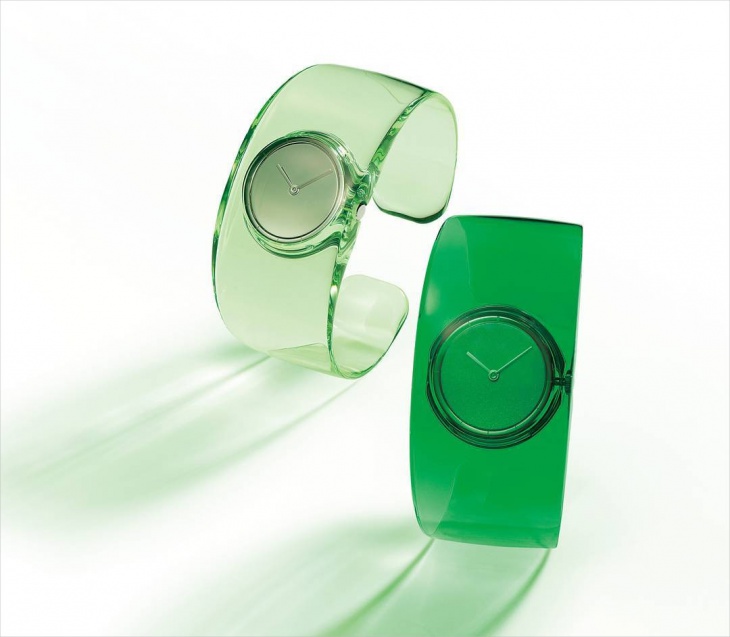green color creative watches