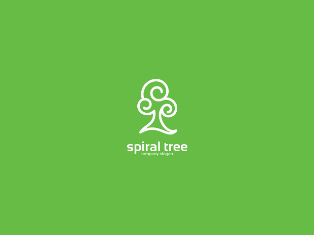 spiral tree logo
