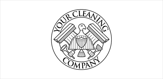 cleaning company logo