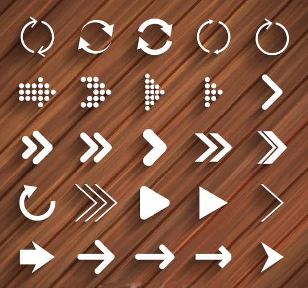 modern arrow icon