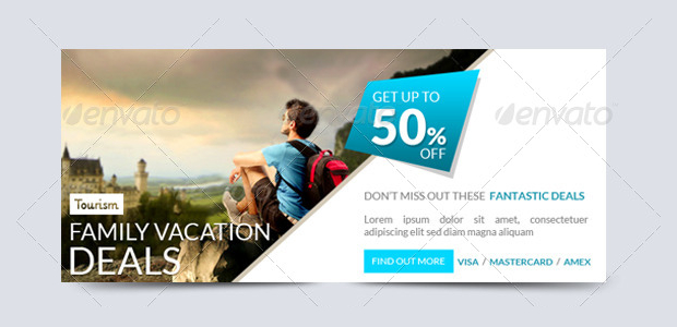 Travel Vacation Tourism Banner