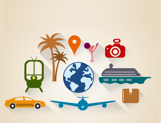 travel and tourism vector