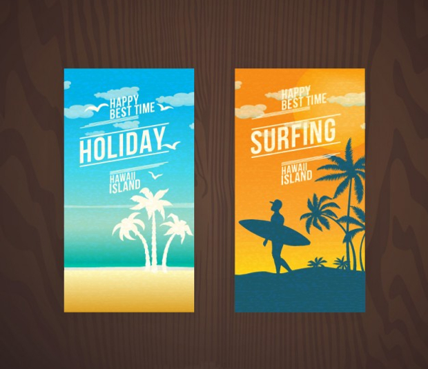 Summer Holidays Banners