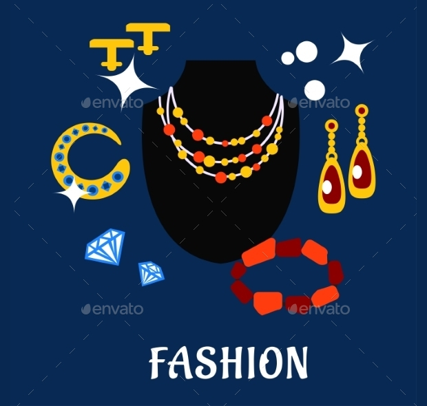 fashion jewelry icons