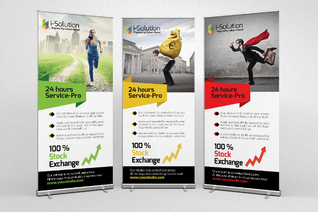 Business Roll up Banner Templates