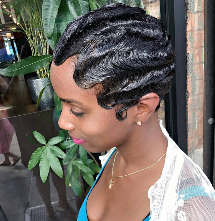 21+ Finger Wave Hairstyle Ideas, Designs  Haircuts 