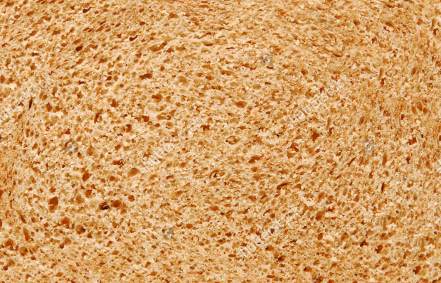 crispy brown bread texture