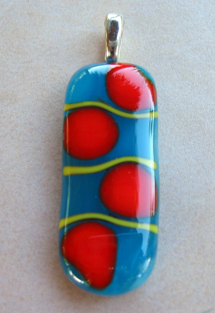glass cylinder pendant idea