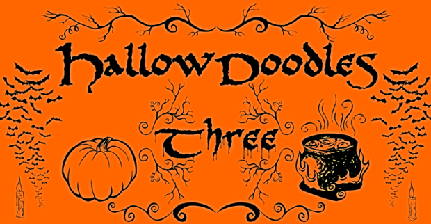 halloween doodle font