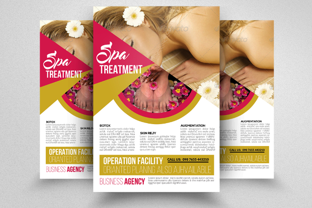 Spa & Body Care Center Flyer