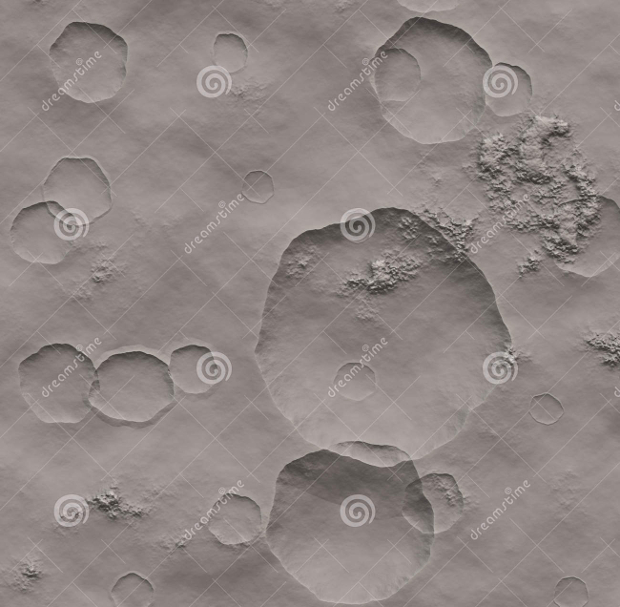moon crater texture