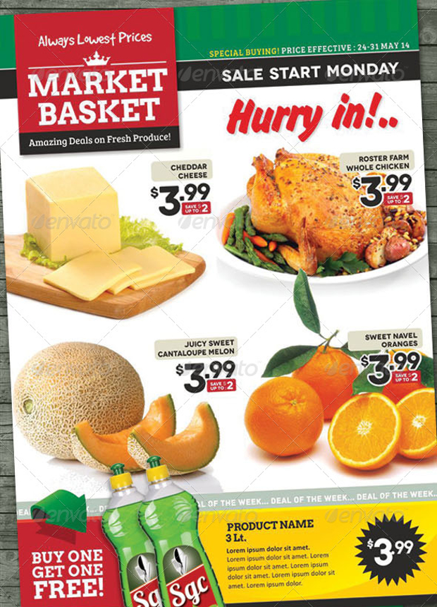 Supermarket Sale Flyer