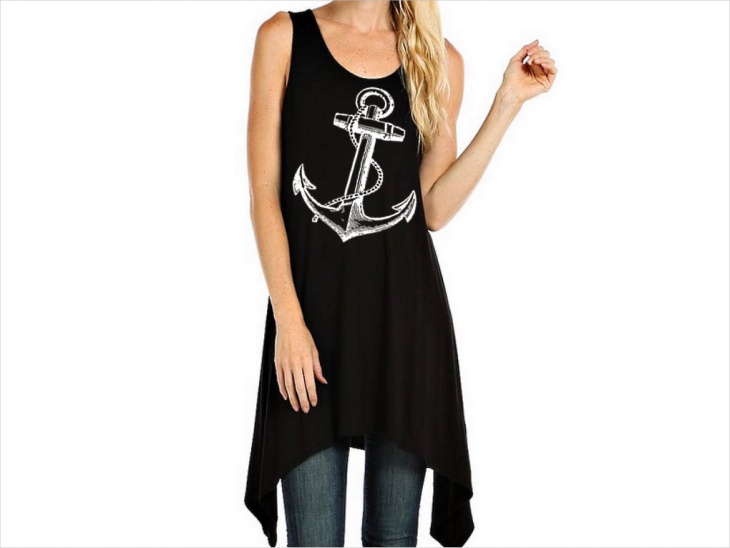 anchor tunic dress idea