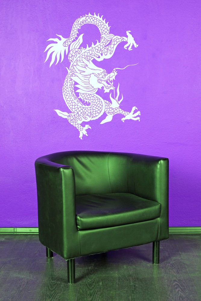 chinese dragon wall art