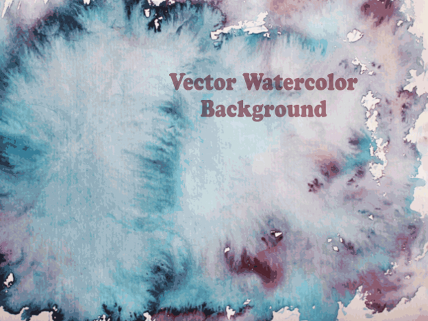 vector watercolor background