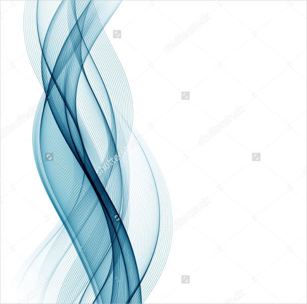 abstract smooth color wave vector