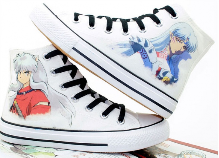 unisex anime shoes design