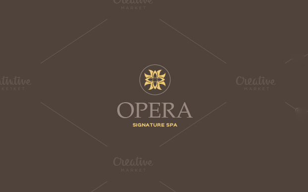 spa and hotel logo design