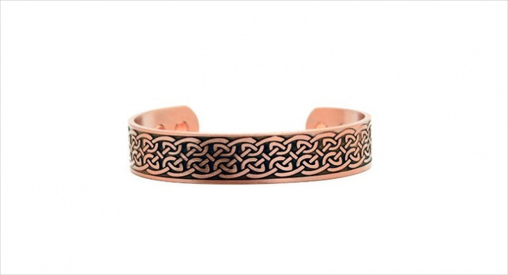 copper celtic knot jewelry design