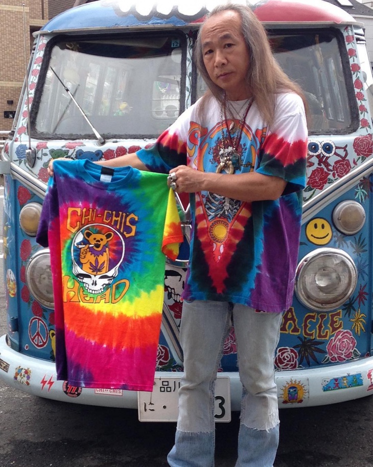 fashionable psychedelic t shirt