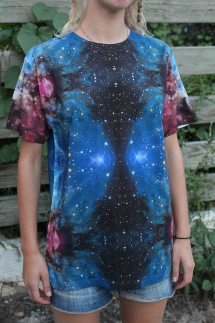 creative psychedelic t shirt