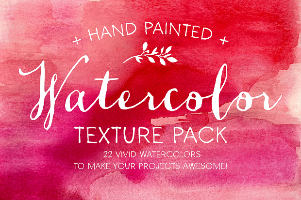 hand painted watercolor texture