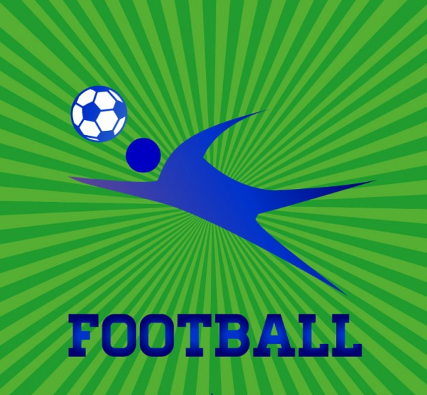 football player logo