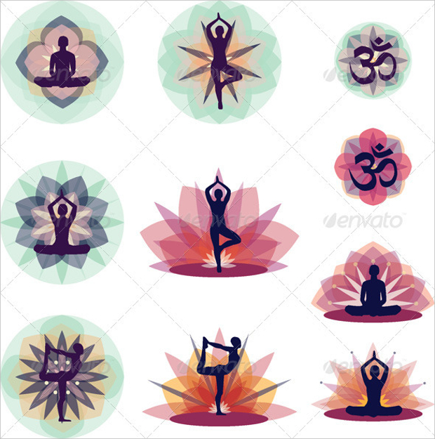 human fitness silhouette vector