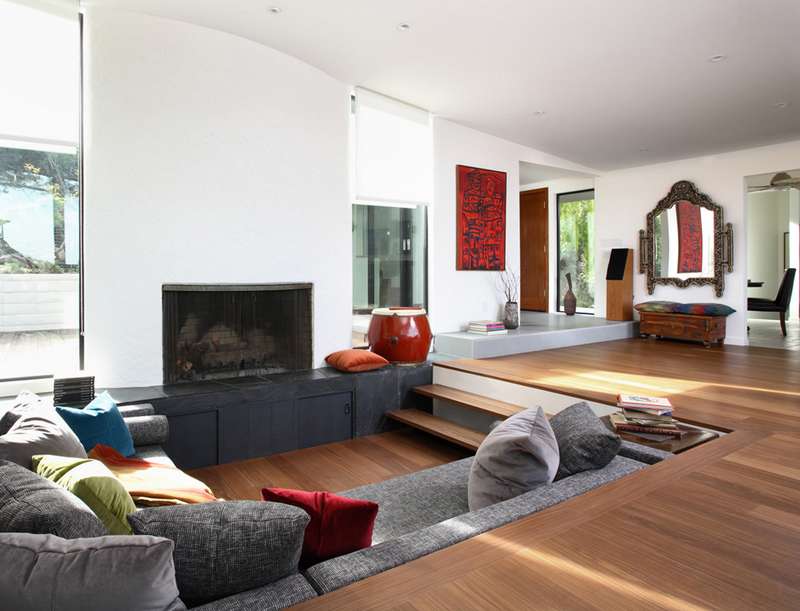 small open living room design
