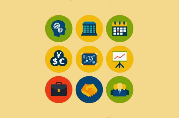 simple business icons