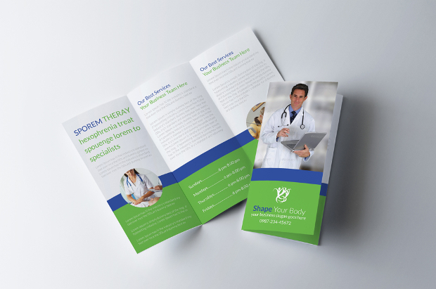 medical tri fold brochure