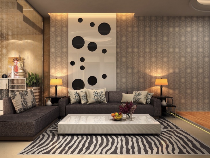 modern decor staging living room 