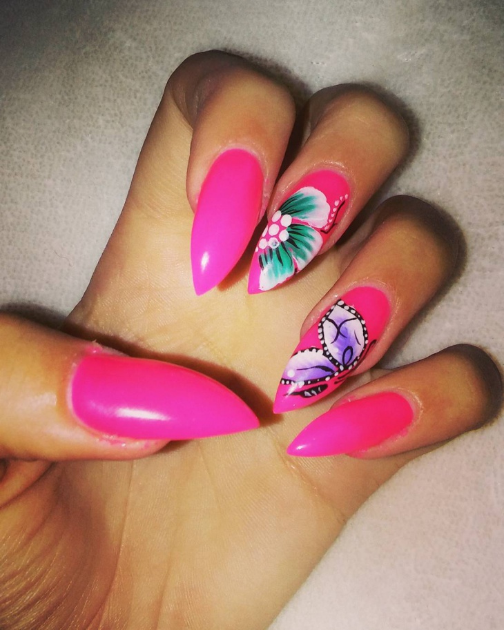 21+ Butterfly Nail Art Designs, Ideas | Design Trends ...