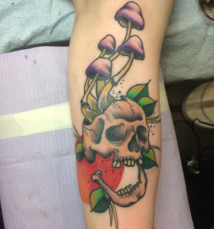 Mushroom tattoos tattoos with meaning tattoo meanings nature tattoos ...