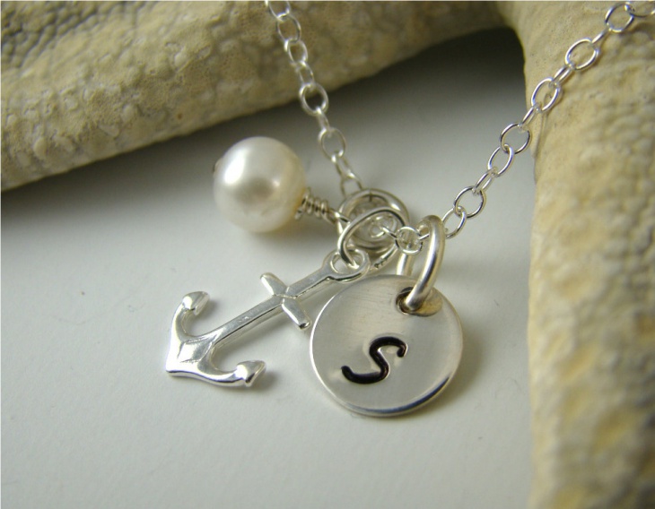 personalized anchor jewelry
