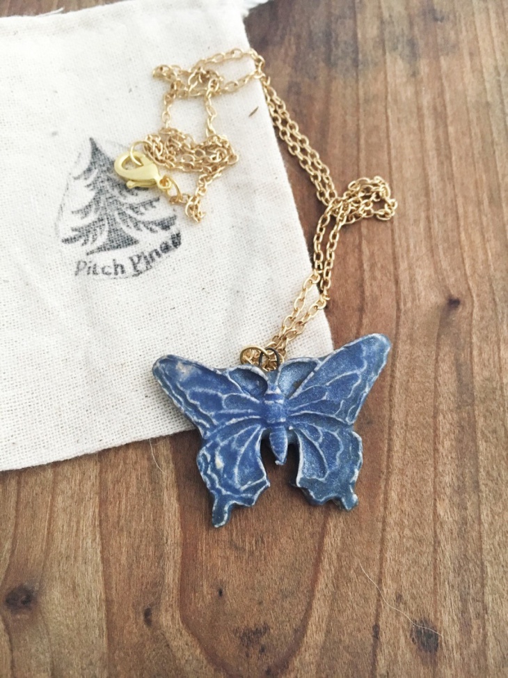 21+ Butterfly Necklace Designs, Ideas | Design Trends ...