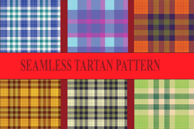 tartan seamless patterns